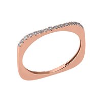 Anello Stevanella Gioielli Donna in Oro rosa AN-32MB-ROSA-0,13CT - AN-32MB-ROSA-0,13CT